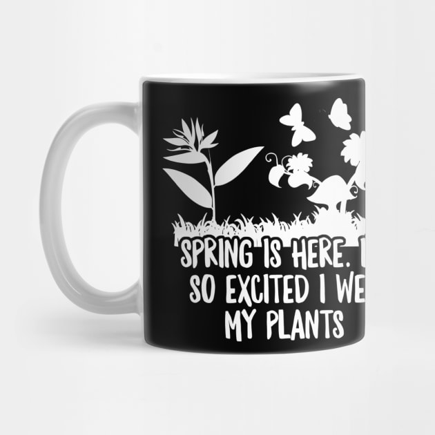 Spring is here. I wet my plants by Hetsters Designs